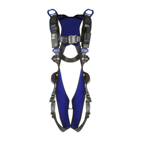 3M Dbi-Sala ExoFit(TM) X300 Fall Protection Harness, L, 420 lb, Quick-Connect Chest/ Quick-Connect Leg Buckles - 1113067