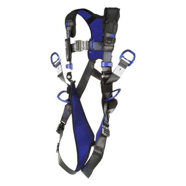 3M Dbi-Sala ExoFit(TM) X300 Fall Protection Harness, XL, 420 lb, Quick-Connect Chest/ Quick-Connect Leg Buckles - 1113452