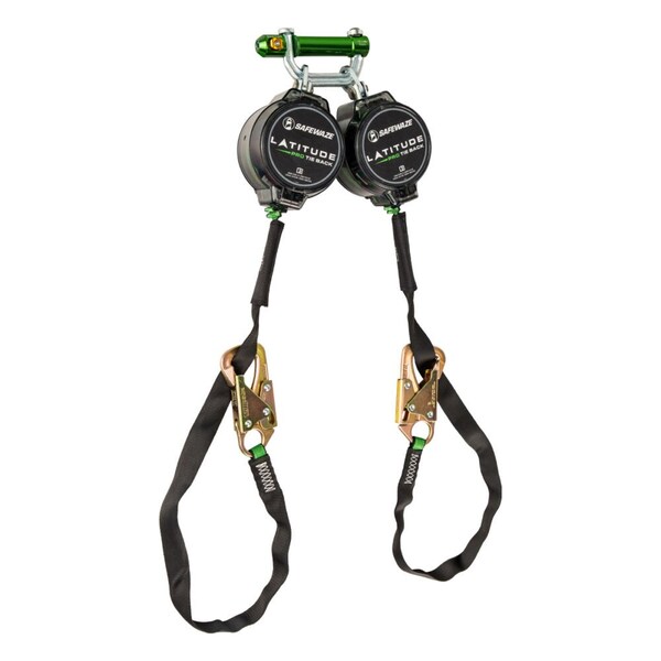 Safewaze Self Retracting Lifeline, 7 ft., 310 lb. Weight Capacity - 018-5036