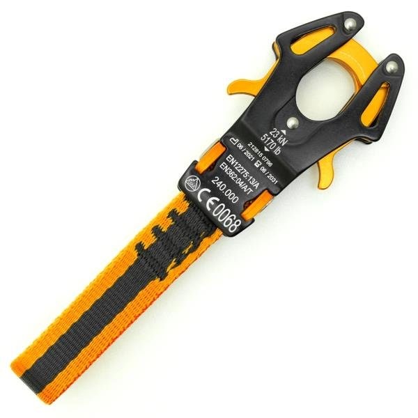 Kong Usa Directional Connector Carabiner, Auto-Lock, 86mm Length, 12.7 mm Gate Opening, Aluminum Alloy - 24016NOO0KK