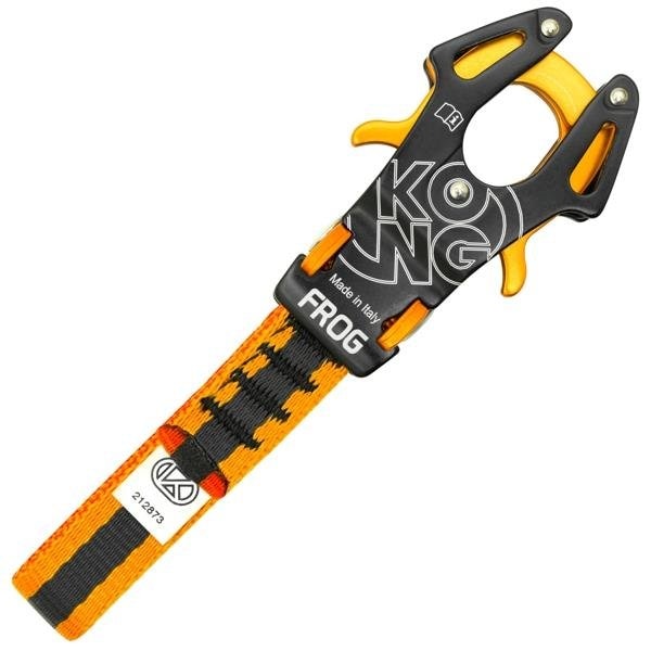 Kong Usa Directional Connector Carabiner, Auto-Lock, 86mm Length, 12.7 mm Gate Opening, Aluminum Alloy - 24016NOO0KK
