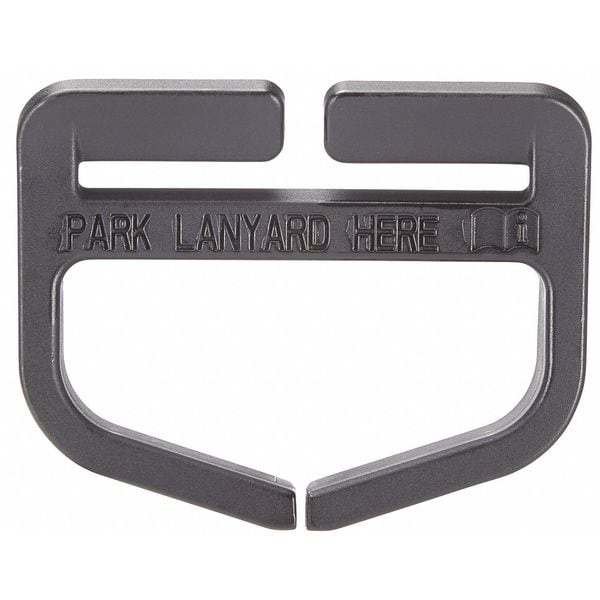 3M Dbi-Sala Lanyard Keeper, 1-3/4", 5 lb. Weight Capacity, Black - 9513227