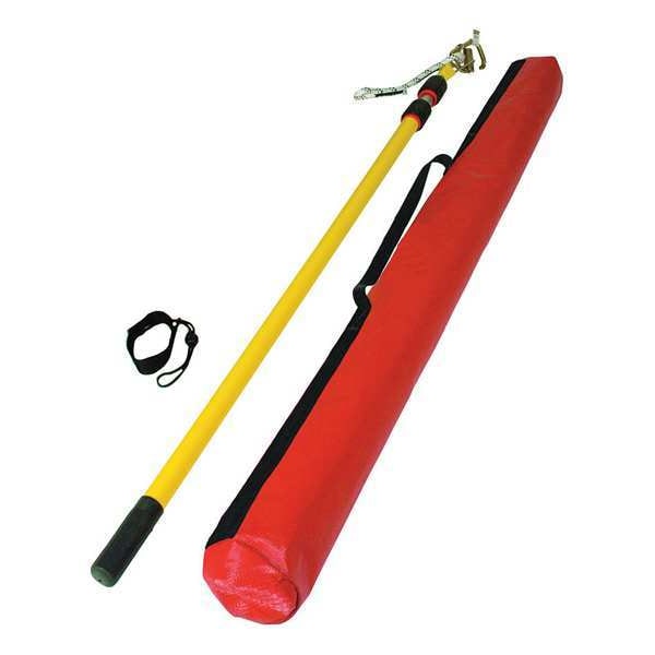 Honeywell Miller Rescue Pole, Not Applicable, Yellow, , Bag, Carabiner, Pigtail, Tool Lanyard - QP-EP