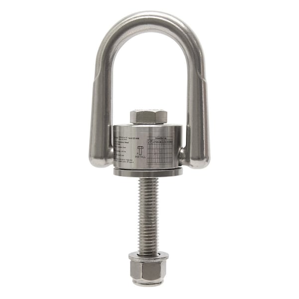 Safewaze 5K Swivel Stainless Steel Anchor & Bolt - 021-4046