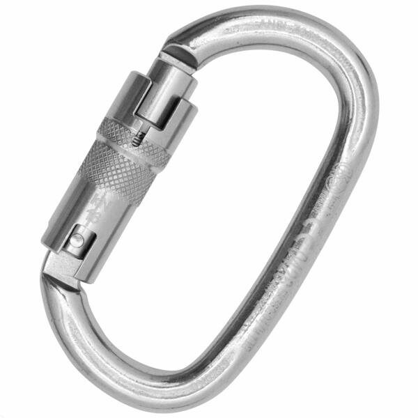 Kong Usa Oval, 110 mm Length, 19 mm Gate Opening, Stainless steel, Polished - 512LQ0PPPKK