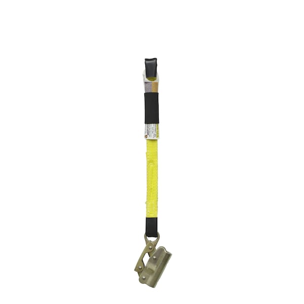 Super Anchor Safety 18" Web Lanyard w/Loop End & No. 4015-M Integral Adjuster - 6007M-18L