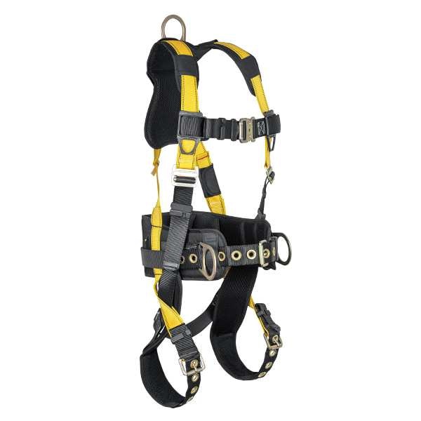 Condor Not Applicable Full Body Harness, L/XL, 420 lb, Quick-Connect Chest/ Tongue Leg Buckles - 61DD43