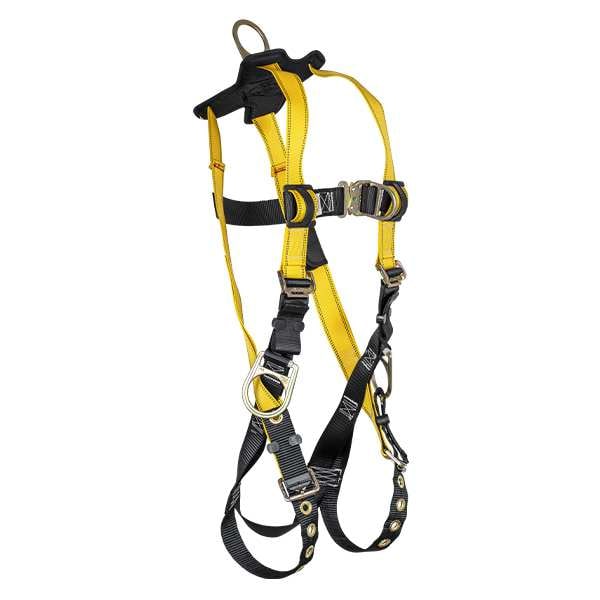 Condor Not Applicable Full Body Harness, L, 420 lb, Quick-Connect Chest/ Tongue Leg Buckles - 61DD39