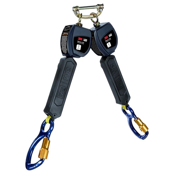 3M Dbi-Sala PersonalSelfRetractLifeline, 6 ft L, 2Legs - 3100546