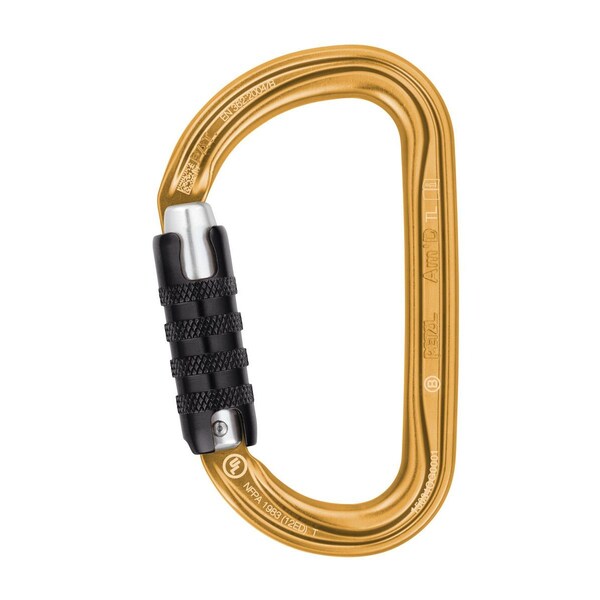 Petzl Lightweight Asymmetrical Carabiner - M34A TLY
