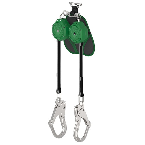 Msa Safety Self-Retracting Lifeline, 6 ft L, 2Legs - VSLEW-012-PH-A
