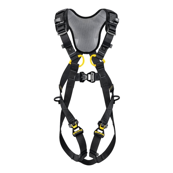 Petzl Newton Fast Fall Arrest Harness, 1, FAST LT Buckles Leg Buckles - C073DA01