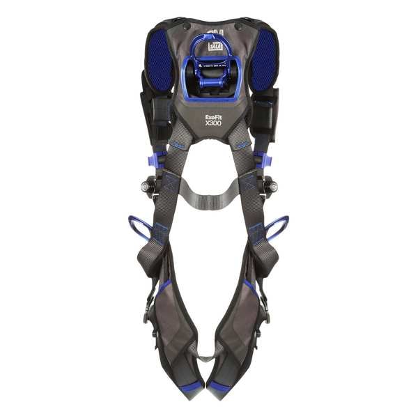 3M Dbi-Sala ExoFit(TM) X300 Fall Protection Harness, S, 420 lb, Quick-Connect Chest/ Quick-Connect Leg Buckles - 1113076