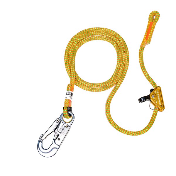 Rope Logic Flipline w/ Rock Grab 7/16in 11.7mm x 10ft Tropical Ivy - 31785