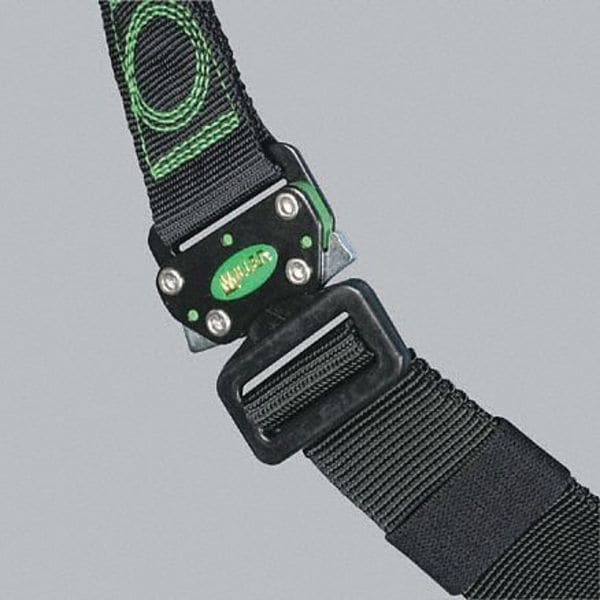 Honeywell Miller Revolution(R) Full Body Harness, L/XL, 400 lb., Quick-Connect Chest/ Quick-Connect Leg Buckles - RDT-QC-DP/UBK