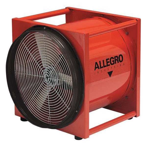 Allegro Industries Confined Space Blower, 26 in. Dia, 2 HP - 9530