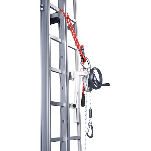 Honeywell Miller Rescue and Descent Device, 275 lb, Aluminum, Stainless Steel, For Use With: Full Body Harness - SE/150FT