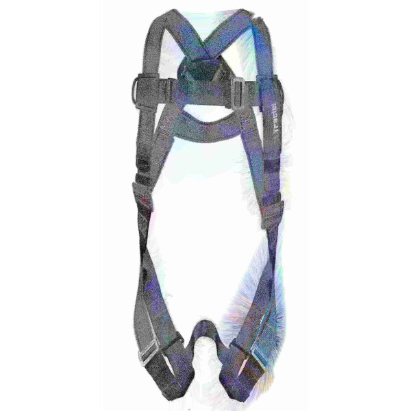 Tractel Versafit Full Body Harness, Polyester, Industrial Fall Arrest, S Size - AC732S