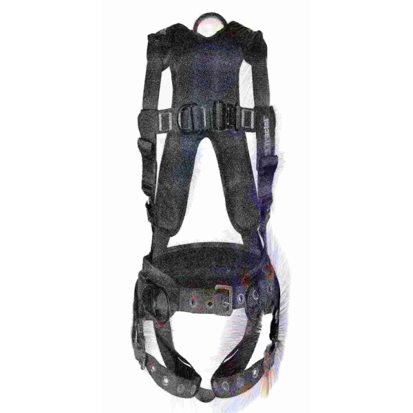 Tractel Tower Tracx Full Body Harness, Tower, Mast, & Aerial Climbing, XL Size - FTD13XL
