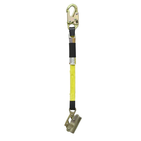 Super Anchor Safety 18" Web Lanyard w/Snaphook & No. 4015-M Integral Adjuster - 6007M-18