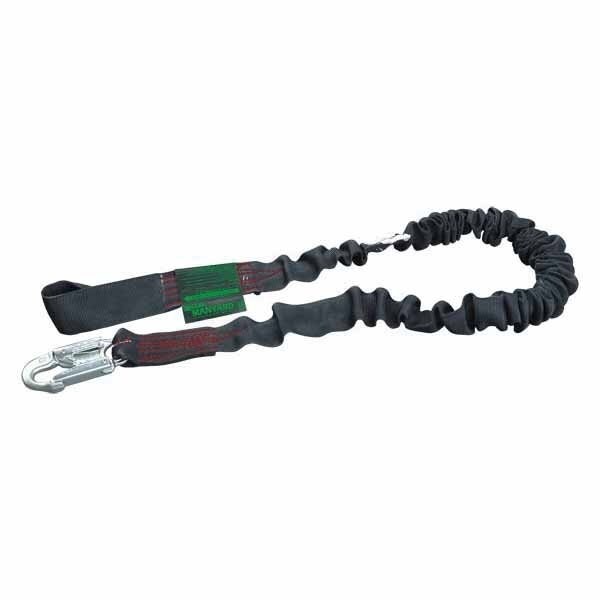 Honeywell Miller Arc Flash Rated Shock Absorbing Lanyard, 6 ft., Black - 8798KB/6FTBK