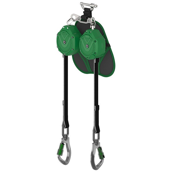 Msa Safety Self-Retracting Lifeline, 6 ft L, 2Legs - VSLEW-012-PC-A