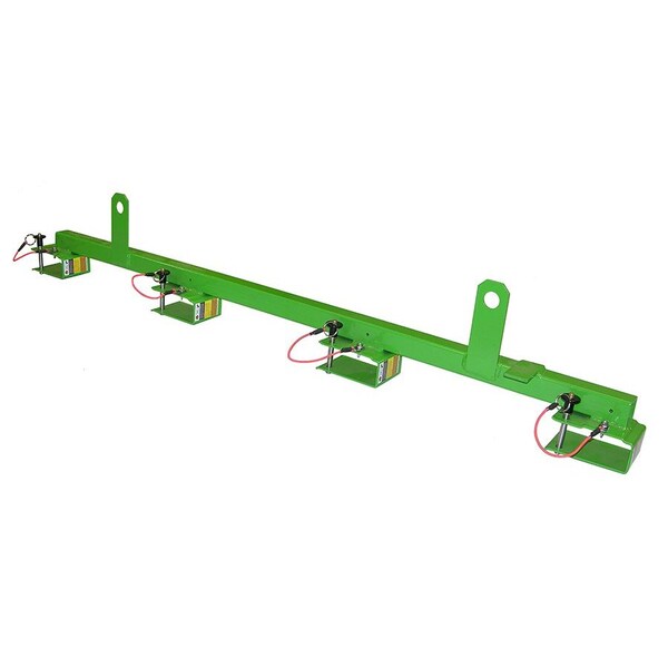 Super Anchor Safety 2x4 Web Joist Safety Bar 16"OCx 48" Length. - 1017-B