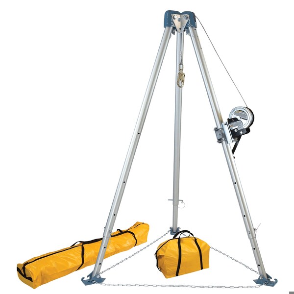 Falltech 11Ft TRIPOD KIT WITH 7297S WINCH AND - 7505S