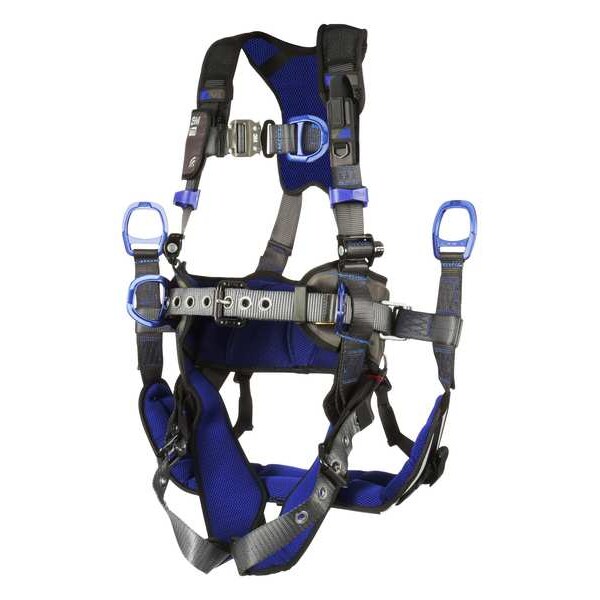 3M Dbi-Sala ExoFit(TM) X300 Fall Protection Harness, S, 420 lb, Quick-Connect Chest/ Quick-Connect Leg Buckles - 1113375