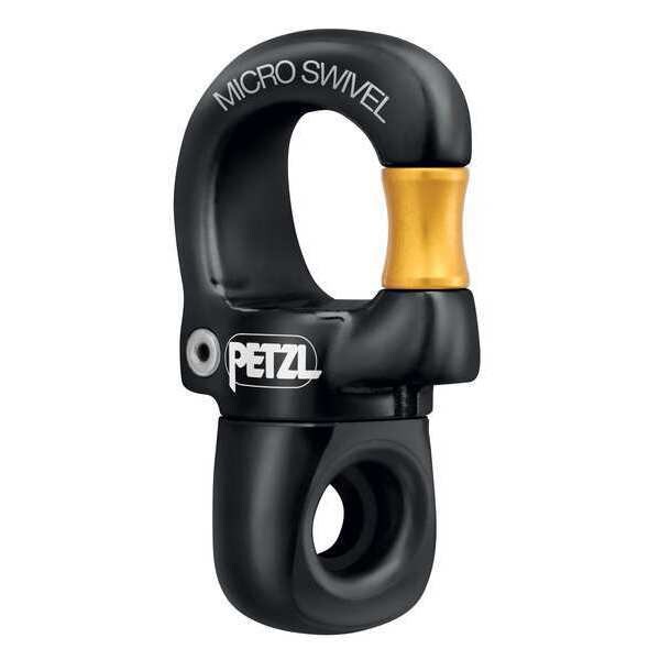 Petzl Swivel Protector, Aluminum, Plastic, Black - P58 XSO