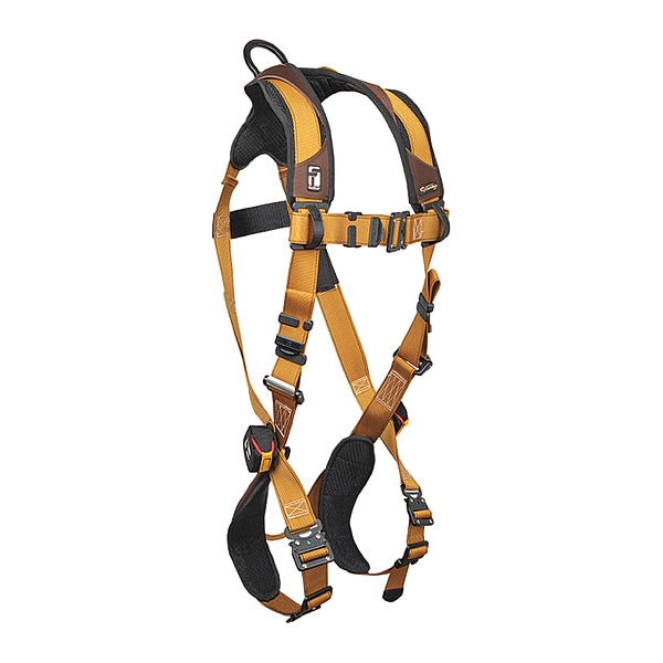 Falltech ComforTech(R) Full Body Harness, XL, 425 lb., Quick-Connect Chest/ Quick-Connect Leg Buckles - 7082BXL