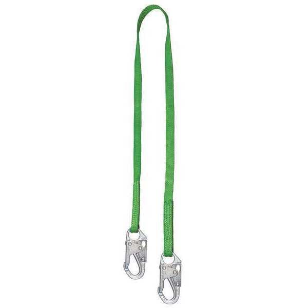 Honeywell Miller Positioning Lanyard, 4 ft, Green - 213TWLS-Z7/4FTGN