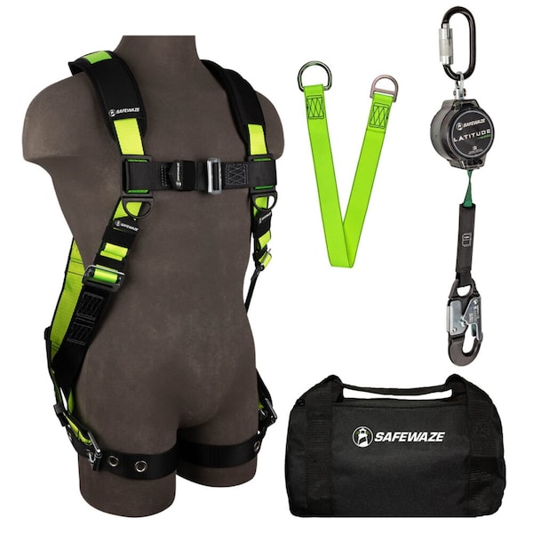 Safewaze PRO Bag Combo: FS185-S/M, 018-5009, FS811-3, FS8125 - EX-1000-S/M