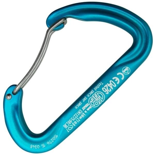 Kong Usa Asymmetric, 93 mm Length, 18 mm Gate Opening, Aluminum Alloy, Cyan - 719H30B00KK