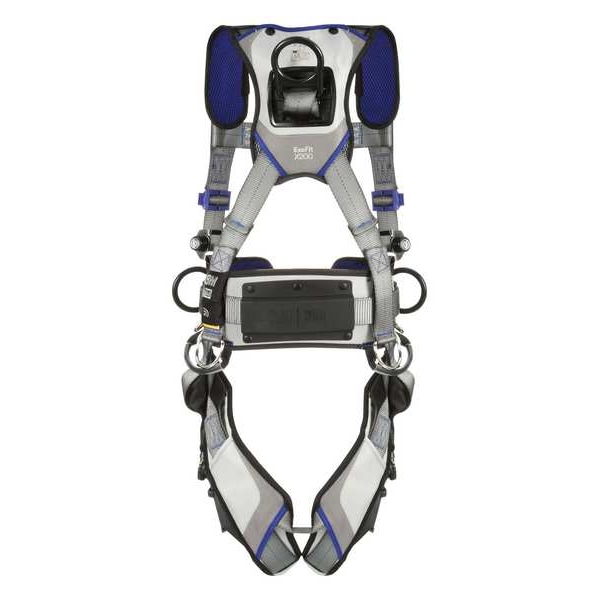3M Dbi-Sala ExoFit(TM) X200 Fall Protection Harness, L, 420 lb, Quick-Connect Chest/ Quick-Connect Leg Buckles - 1402127