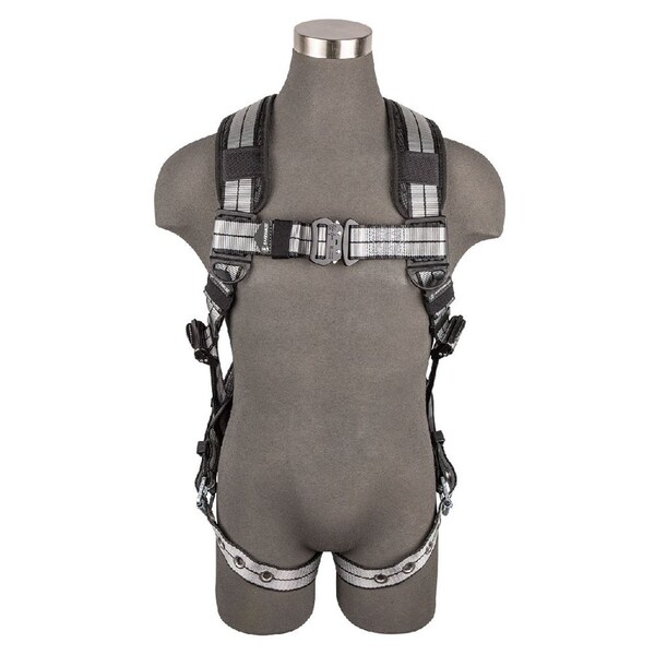 Safewaze PRO+ Slate Full Body Harness: Alu 1D, Alu QC Chest, TB Legs - PRO41