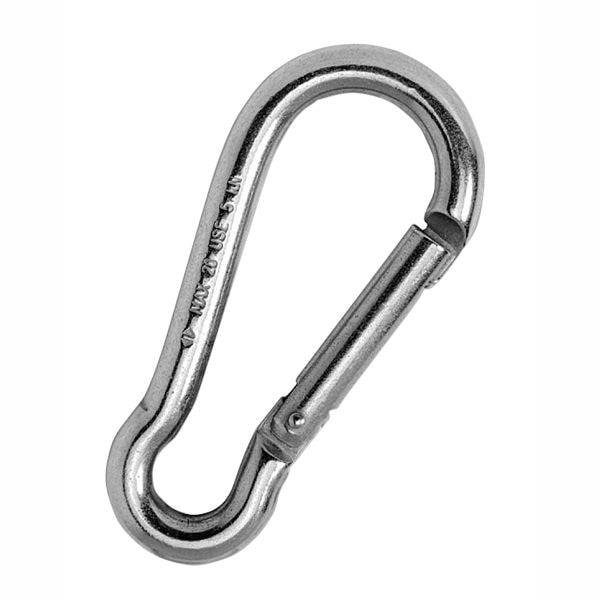 Kong Usa Symmetric, 60 mm Length, 8 mm Gate Opening, Stainless steel, Polished - 555C00PP0KK