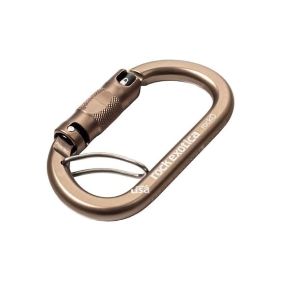 Rock Exotica RockO WireEye Oval Auto Lock Carabiner - 35662