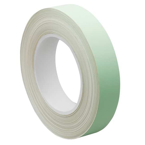 Cinta de película Tapecase, 2 pulgadas x 36 yardas, verde/blanco - 15D428