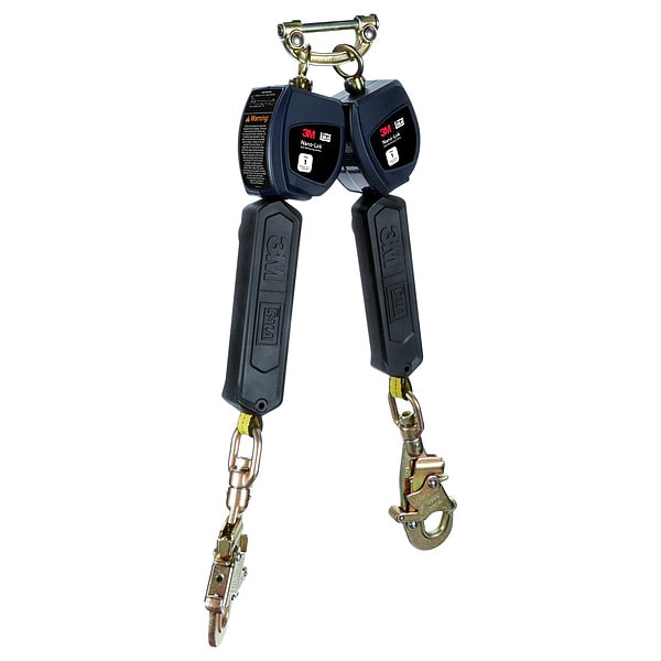 3M Dbi-Sala PersonalSelfRetractLifeline, 6 ft L, 2Legs - 3100549