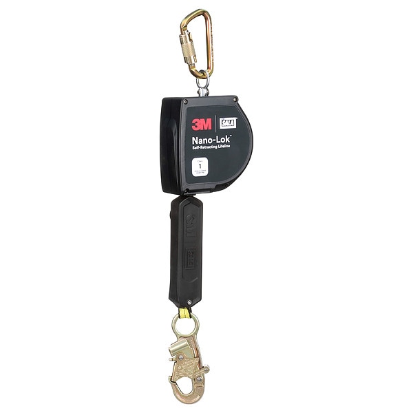 3M Dbi-Sala Self Retracting Lifeline, 20 ft L, 1Leg - 3100260