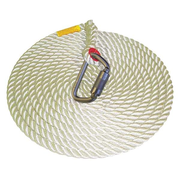 3M Protecta Vertical Lifeline, 100 ft., 310 lb. Weight Capacity - AC230A1