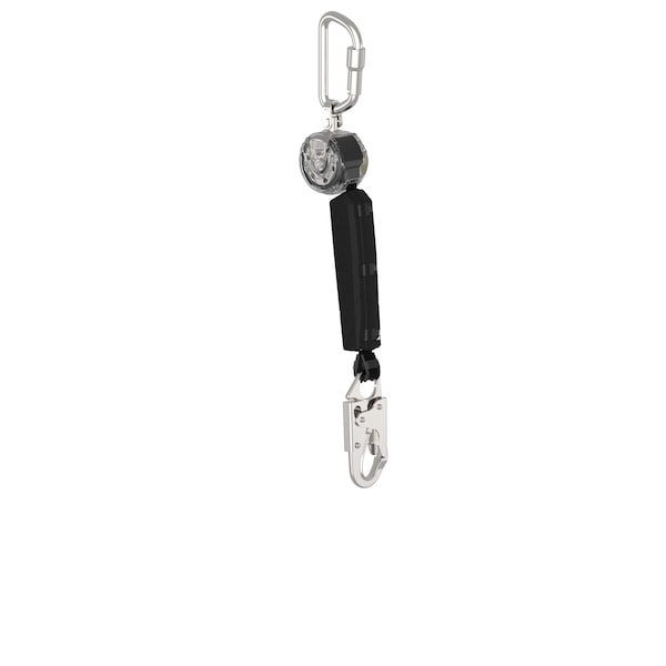 Msa Safety Self Retracing Lanyard, 400 lb Weight Capacity, Gray - VTOHW-011-DB-A