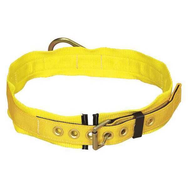 3M Dbi-Sala Body Belt, 1 D-Rings, Back Location, Stainless Steel, Includes Padding: Yes , XXS - 1000000