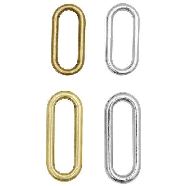 Kong Usa Oval Ring 107 Nickel plated Bronze 27 mm, 1.1/16 inch - 107270N00XK