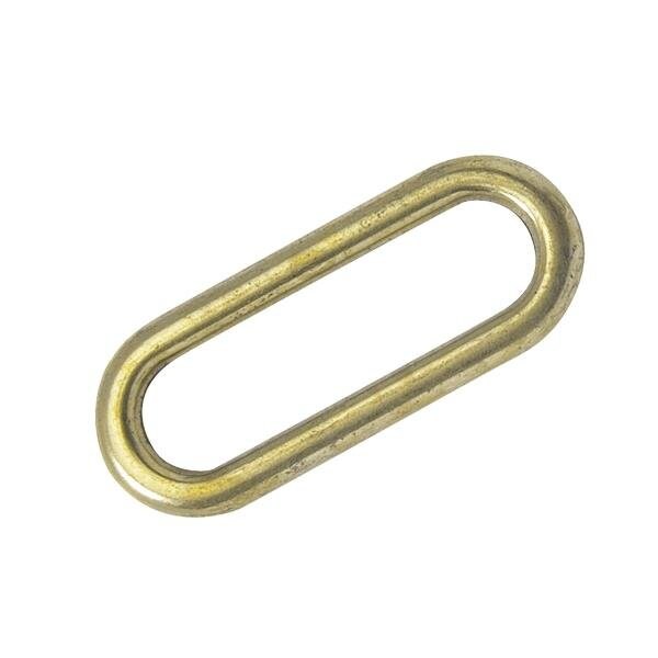 Kong Usa Oval Ring 107 Nickel plated Bronze 27 mm, 1.1/16 inch - 107270N00XK