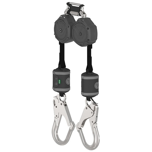 Msa Safety Self-Retracting Lifeline, 6 ft L, 2Legs - VSOHW-012-QA-A