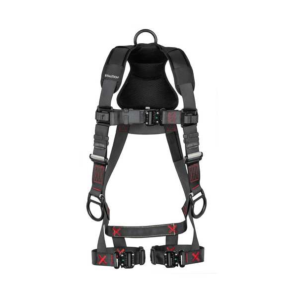 Falltech Not Applicable Fall Protection Harness, S/M, 425 lb, Quick-Connect Chest/ Quick-Connect Leg Buckles - 8142QCSM