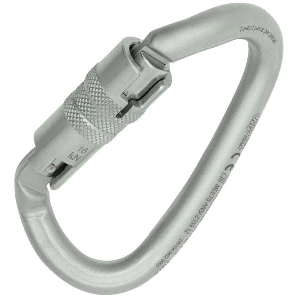 Kong Usa Oval, 108 mm Length, 17 mm Gate Opening, Carbon steel, Lunar White - 414LI0999KK