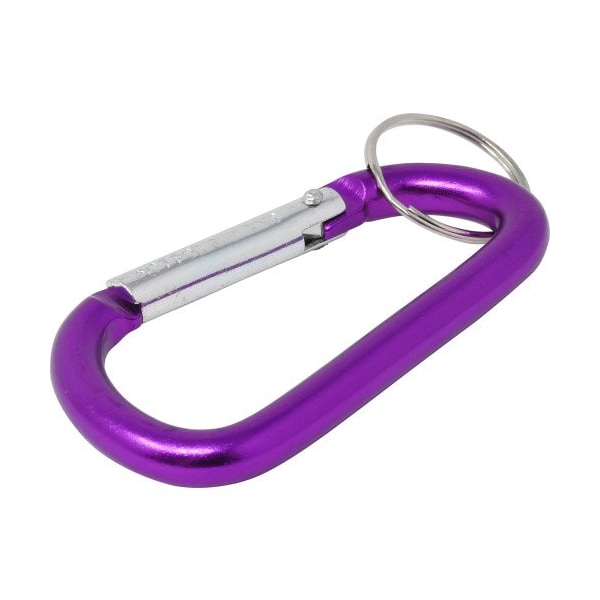 Hillman Carabiner, Aluminum, 24 PK - 706607